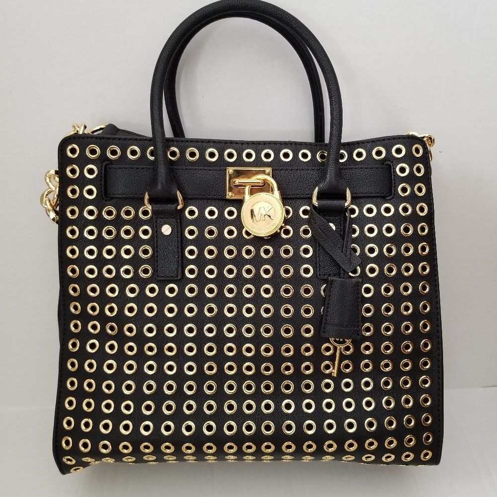 NWT Michael Kors Grommet Hamiton Tote
